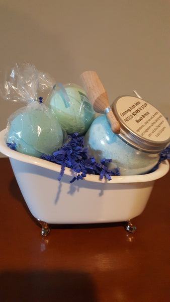 Decorative Tub Display Gift Set - Fresco Soaps n' Stuff