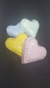 Bath Bomb Fizzy Hearts - Bath bombs - Fresco Soaps n' Stuff