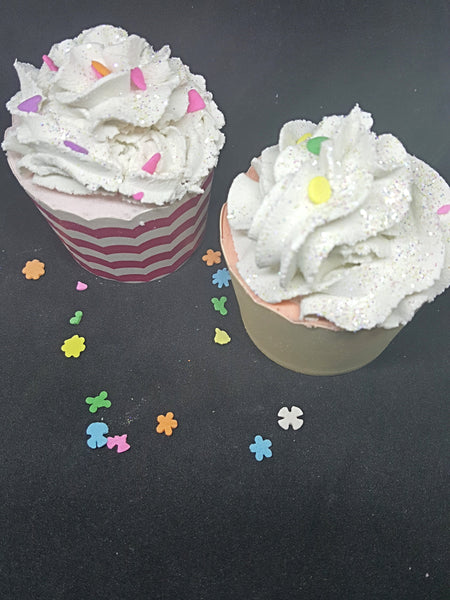 Bath Bomb Cupcake Fizzy Cupcake - Fresco Soaps n' Stuff